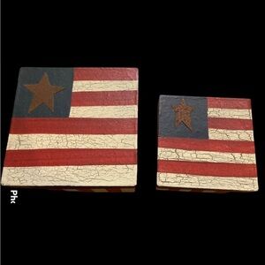 American flag old glory nesting boxes